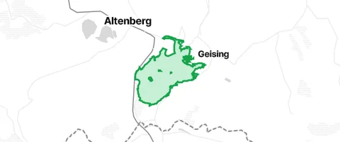 Gassi-Ort Forst Scharspitze in Geising